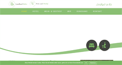 Desktop Screenshot of landhotel-belitz.de